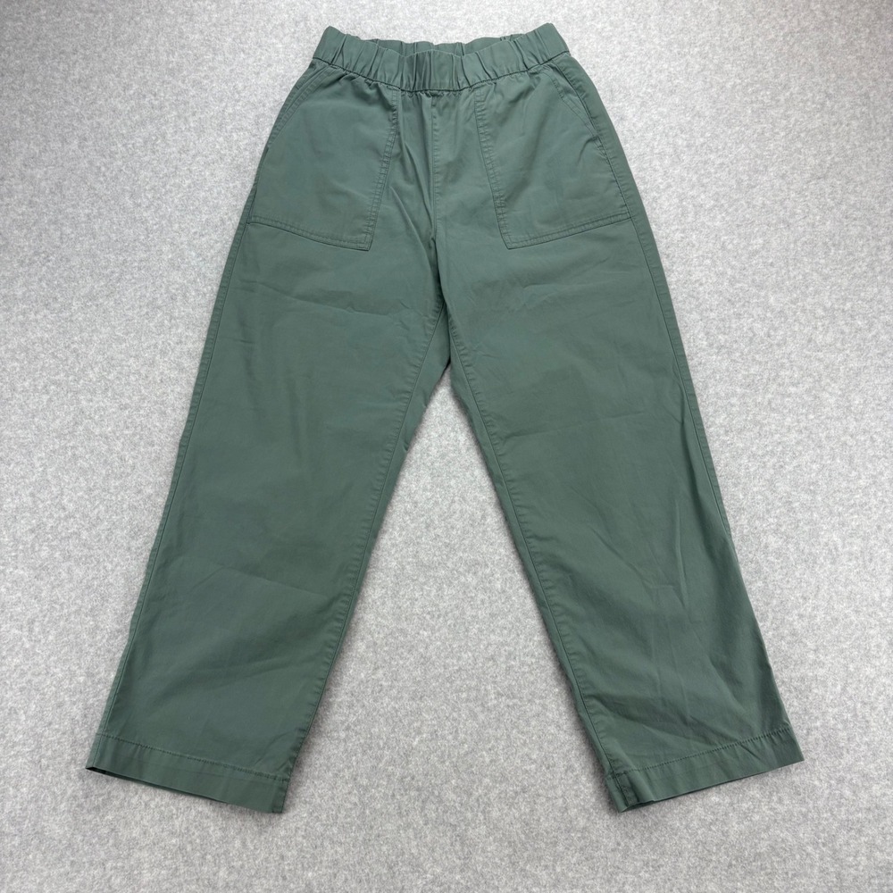 Gap Pull On Tech‎ Pants Womens XS Olive Green High Rise UPF 50 4 Way Stretch